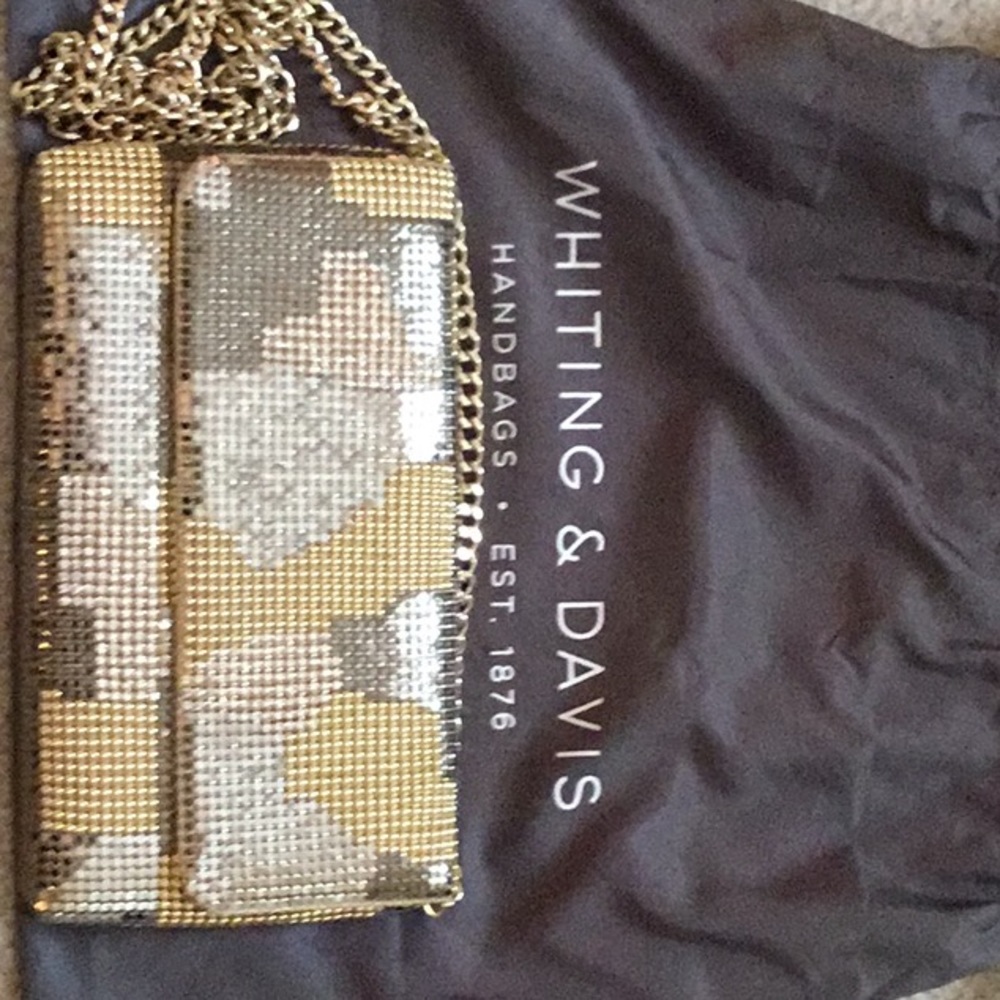 Whiting And Davis Clutch In Camo - image 1